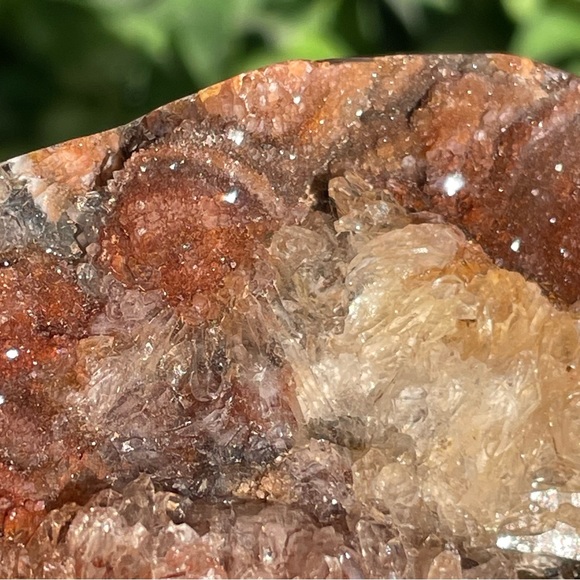 Druzy Chalcedony Crystal Heart - Picture 8 of 14